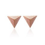 Miss Villea, 6 mm - Rosa sølv, Lille pyramide 